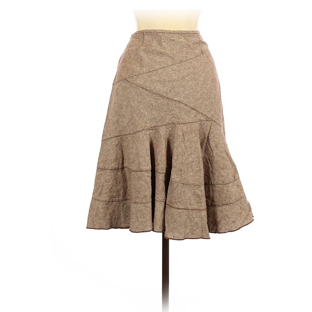 NEW DKNY Dressy Casual Work Summer Midi Skirt 8P